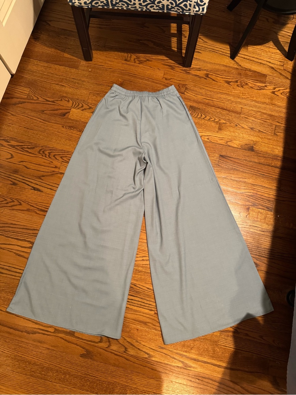 Fashion Nova Light Blue Wide Leg Palazzo Pants